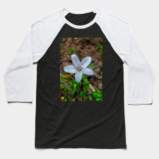 Woodland Wildflower Baseball T-Shirt